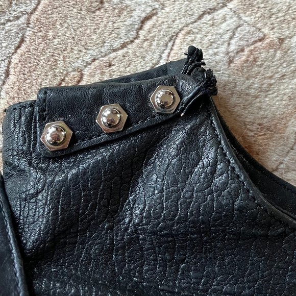 Treesje Black Crossbody Black Leather Bag - Picture 15 of 16